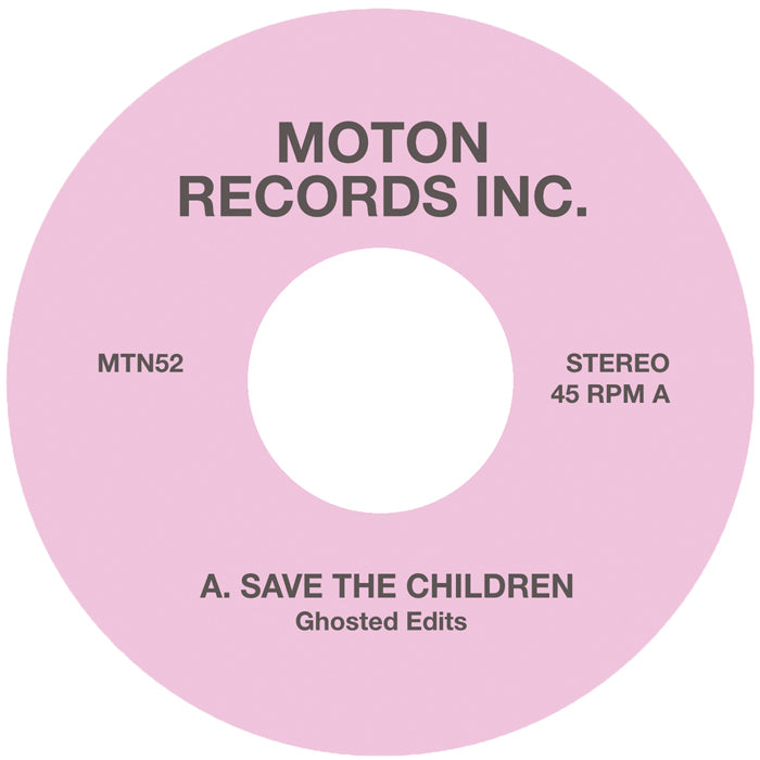 Moton Records Inc - Ghosted Edits Vol 2 [7" Vinyl]