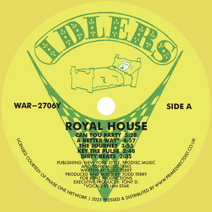 Royal House - Can You Party? [Yellow LP] (RSD 2025)