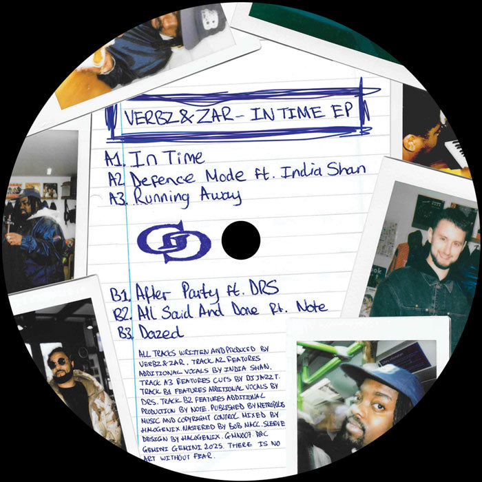 Verbz & Zar - In Time EP