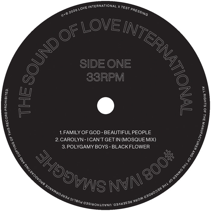Ivan Smagghe presents…Various Artists - The Sound of Love International #008 [Transparent Green Vinyl]