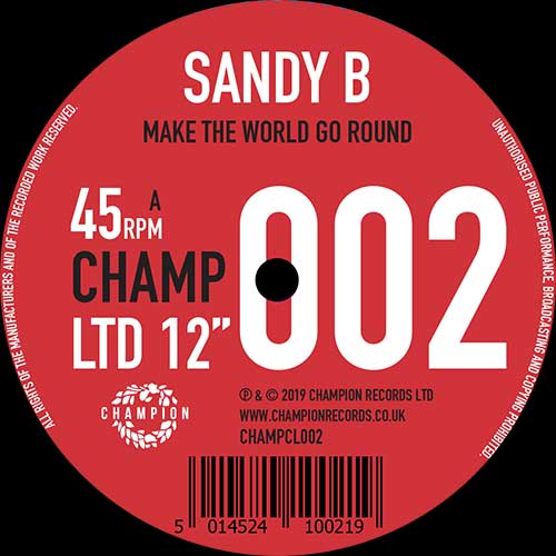 Sandy B - Make The World Go Round