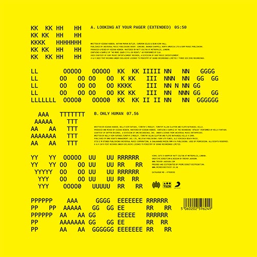 KH - Looking At Your Pager / Only Human [Yellow Vinyl]