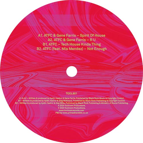 ATFC / Gene Farris - Spirit Of House EP