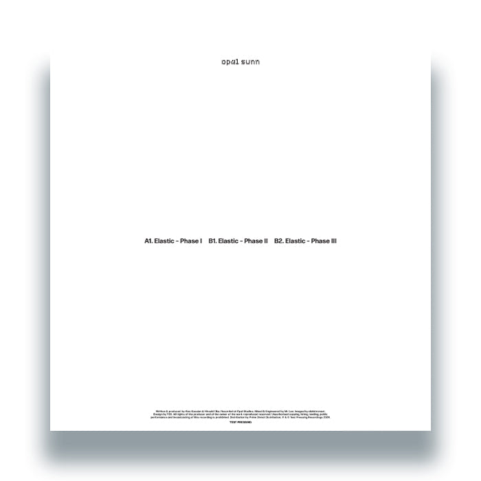 Opal Sunn (Alex Kassian + Hiroaki Oba) - Elastic