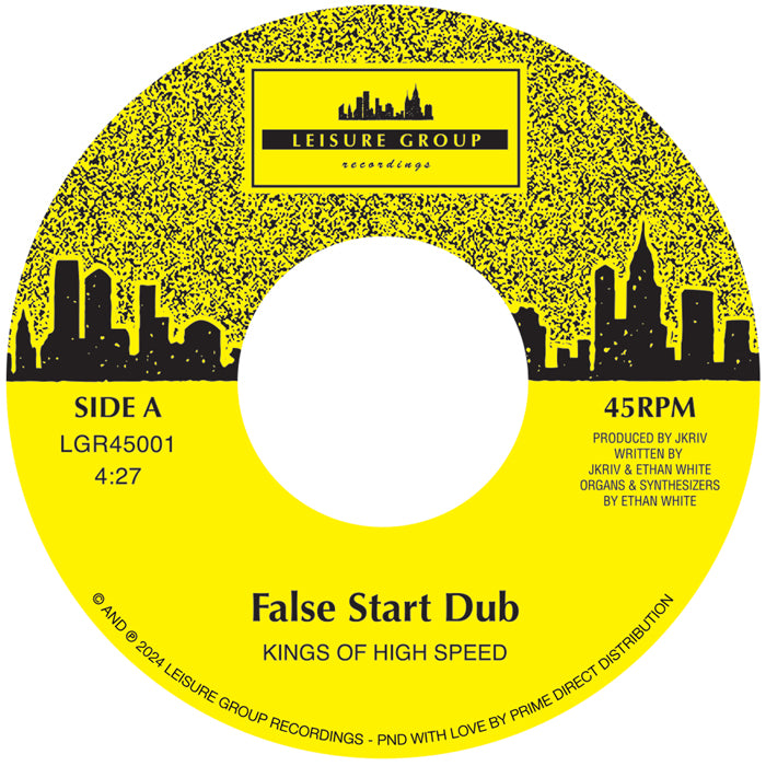 Kings Of High Speed - False Start Dub b/w High Speed Dubbin [7" Vinyl]