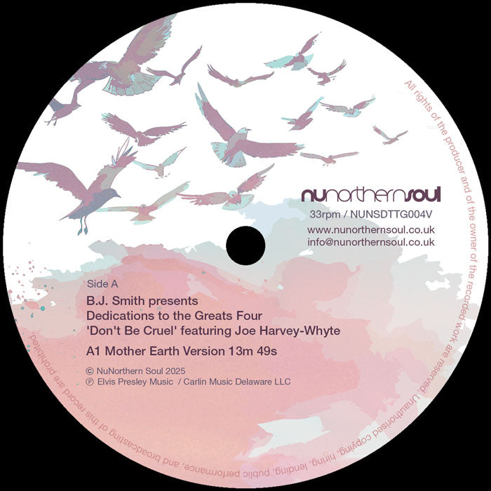 BJ Smith Dedications to the Greats Four - 'Don't Be Cruel' featuring Joe Harvey-Whyte