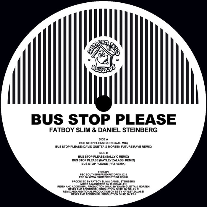 Fatboy Slim & Daniel Steinberg - Bus Stop Please (The Remixes incl. David Guetta & MORTEN Rave Remix)