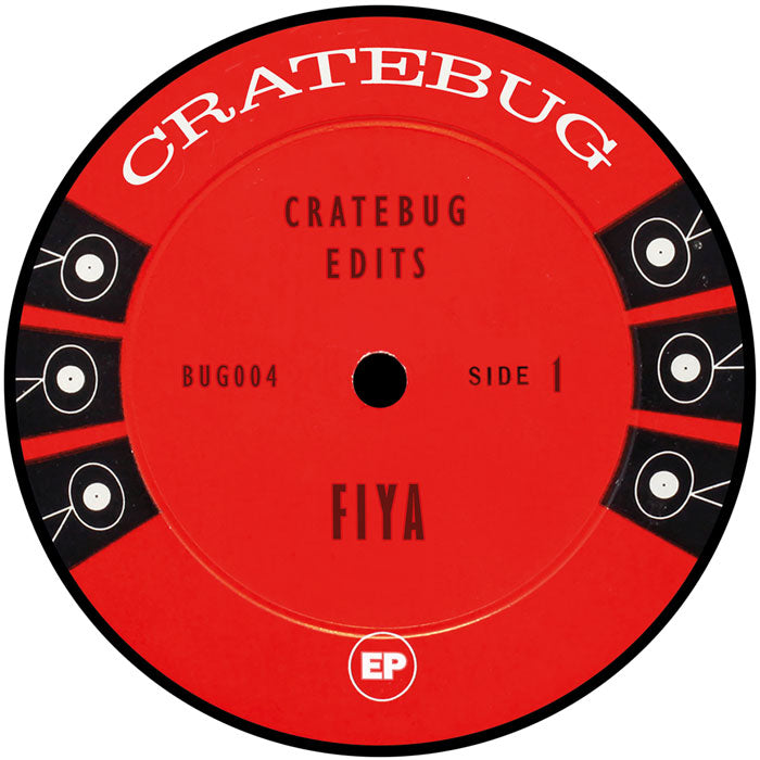 Cratebug - Cratebug Edits [Red Vinyl]