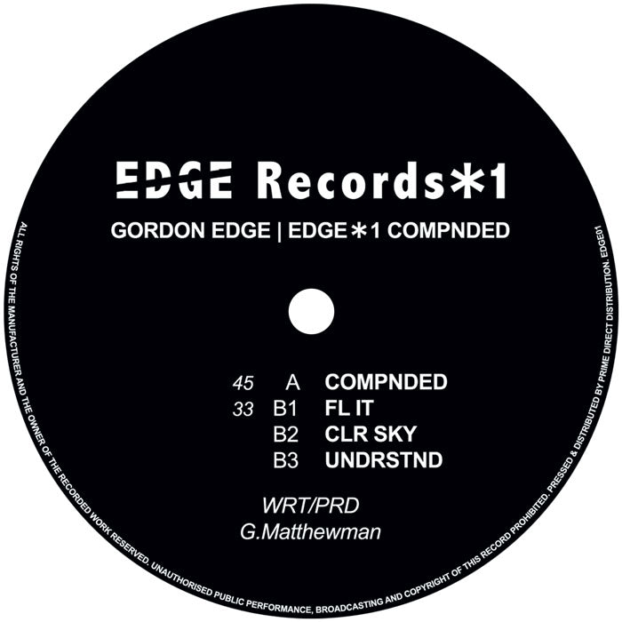 Gordon Edge - Edge*1 Compnded