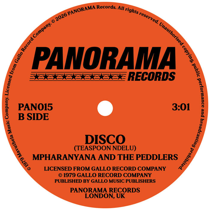 Mpharanyana And The Cannibals / Mpharanyana And The Peddlers - Get Down / Disco  [7" Vinyl]