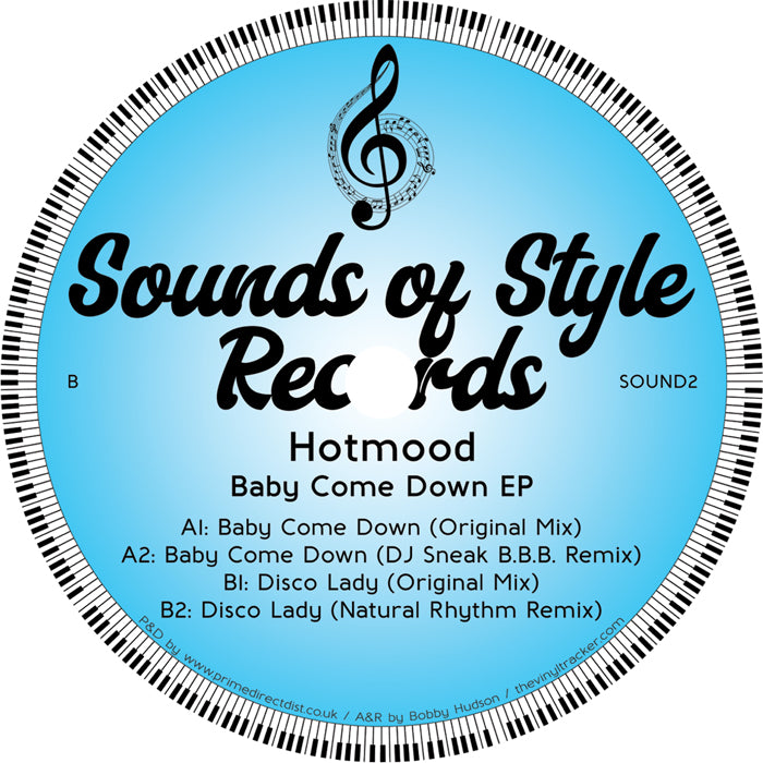Hotmood - Baby Come Down EP