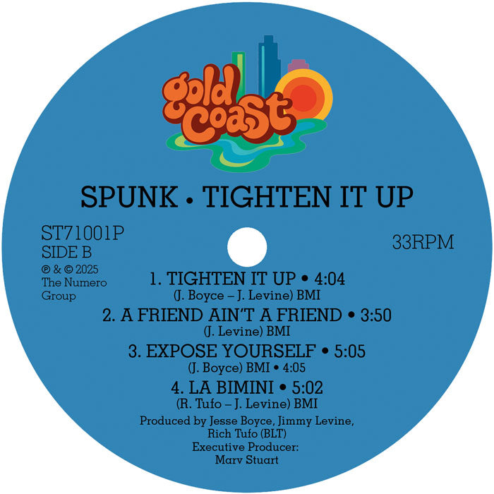 Spunk - Tighten It Up [Transparent Red Vinyl]