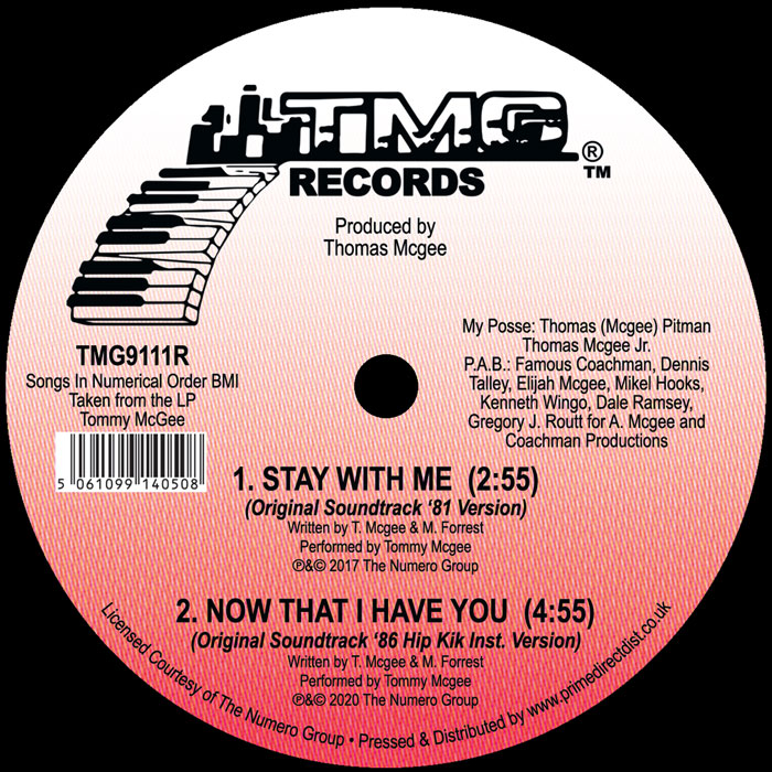 Tommy McGee - Now That I Have You [Red Vinyl]