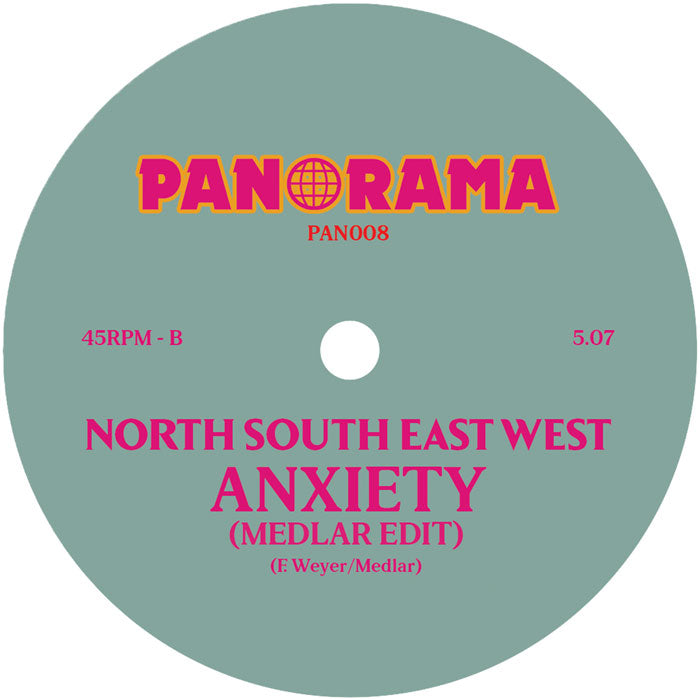 North South East West - Anxiety (Medlar Edit) [7" Vinyl]