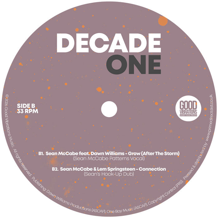 Sean McCabe / Mike City / Frankie Feliciano / Harold Matthews Jr / DJ Fill / Syl Messi / Kaidi Tatham / Dawn Williams / Lem Springsteen / Symone / The Matsiko World Orphan Choir / Black Sonix / Mr V / Hannah Khemoh - Decade One (Compiled by Sean McCabe)