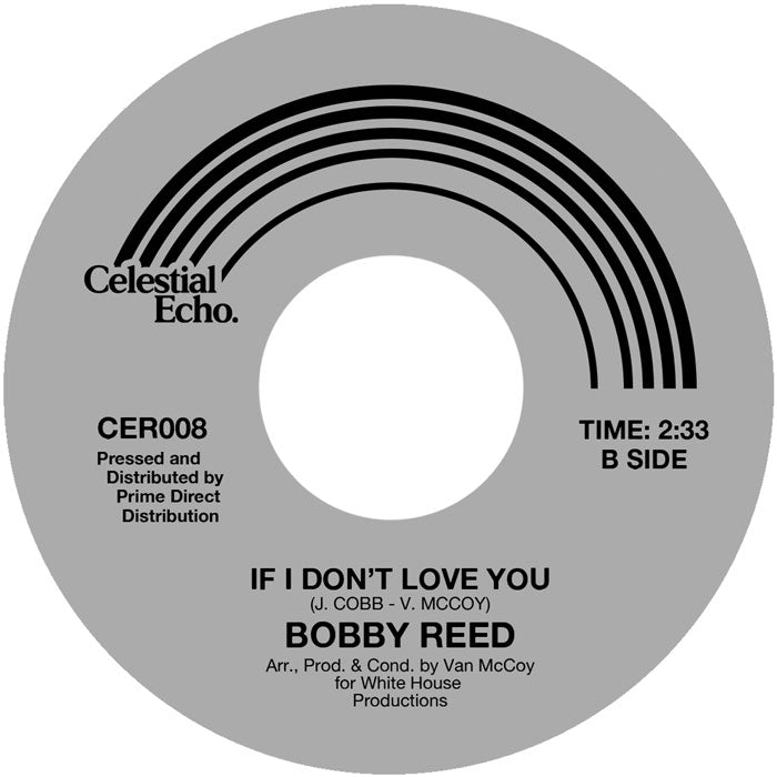 Bobby Reed - The Time Is Right For Love / If I Don't Love You [7" Vinyl]