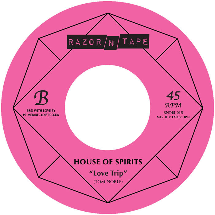 Tom Noble Presents: House of Spirits - Holding On / Love Trip [7" Vinyl Dinked Centre]