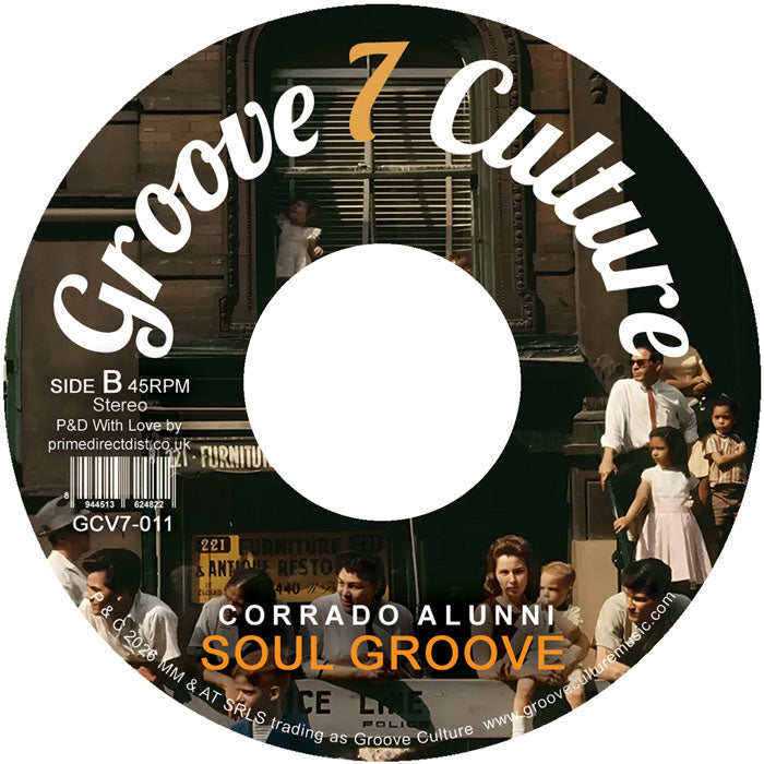 Corrado Alunni - Any Time / Soul Groove [7" Vinyl]