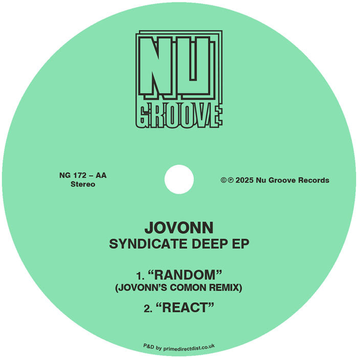 Jovonn - Syndicate Deep EP