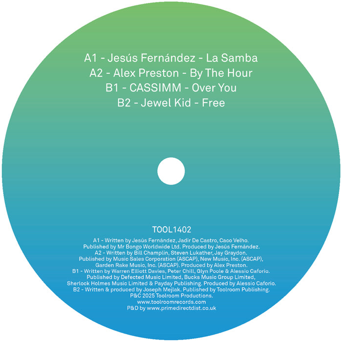 Jesus Fernandez / Alex Preston / CASSIMM / Jewel Kid - Toolroom Sampler Vol. 22