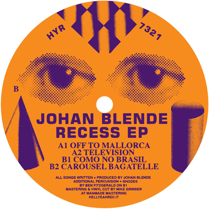 Johan Blende - Recess EP