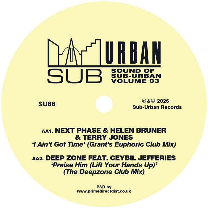 Key To Life / Kathleen Murphy / Marc Cotterell / Lee Genesis / Sean McCabe / Next Phase & Helen Bruner & Terry Jones / Grant Nelson / Deep Zone / Ceybil Jefferies / Deepzone - The Sound Of Sub-Urban Volume 3