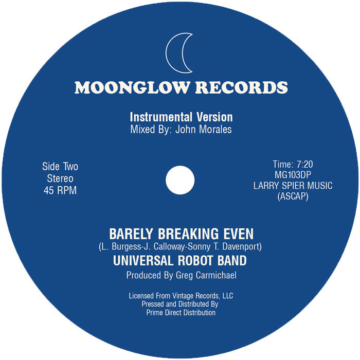 Universal Robot Band - Barely Breaking Even (RSD 2026)