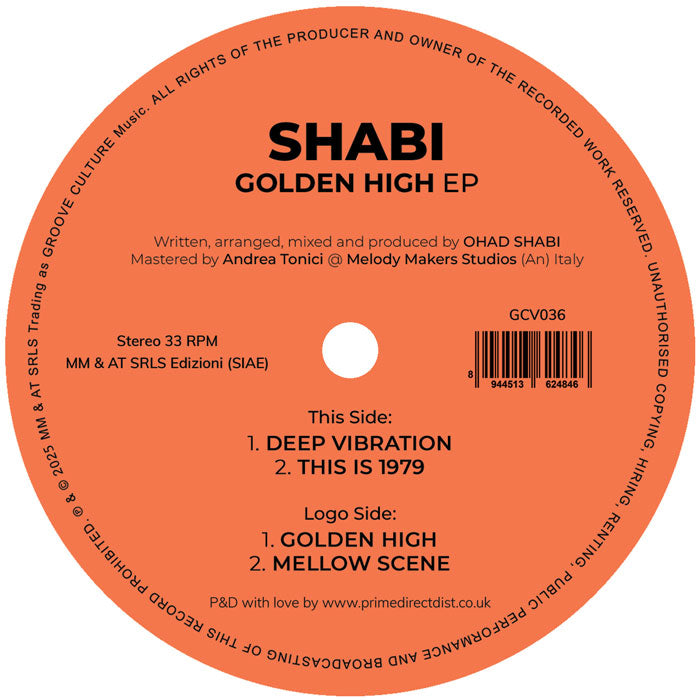Shabi - Golden  High EP