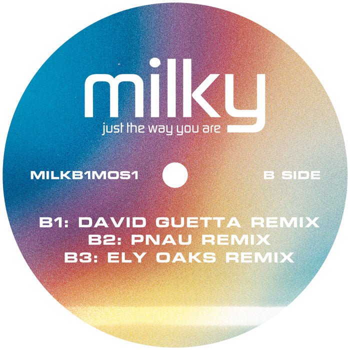 Milky - Just The Way You Are [3 Colour Stripe (Red, Yellow, Blue)]