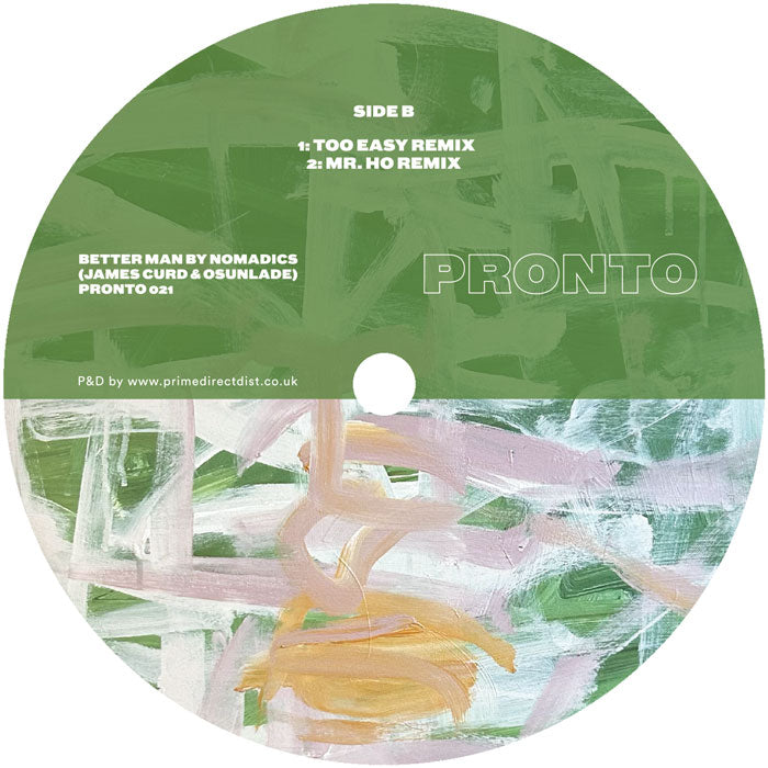 Nomadic’s (James Curd & Osunlade) - Better Man (Incl. Frits Wentink, Too Easy & Mr Ho Remixes)
