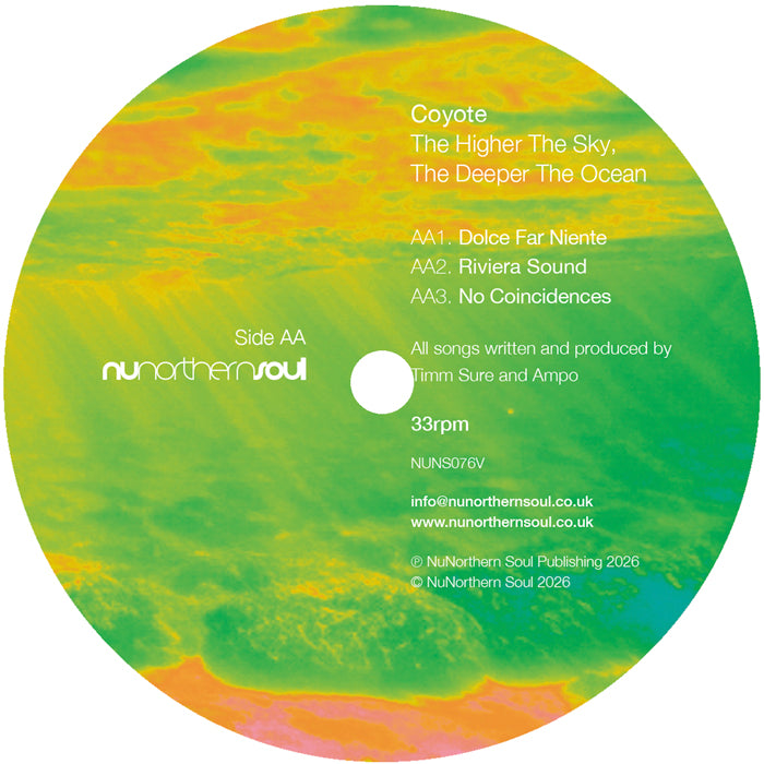 Coyote The Higher - The Sky, The Deeper The Ocean