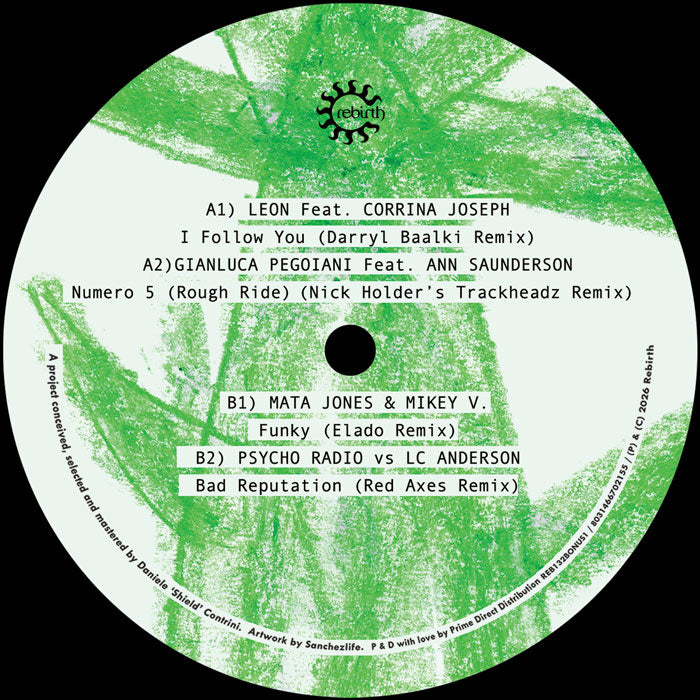 Leon Feat. Corrina Joseph / Gianluca Pegoiani Feat. Ann Saunderson - Rebirth 20 – Bonus Uno