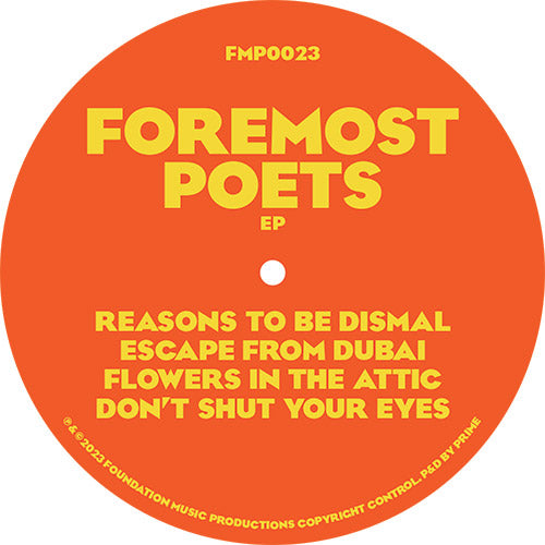 Foremost Poets - Flowers EP