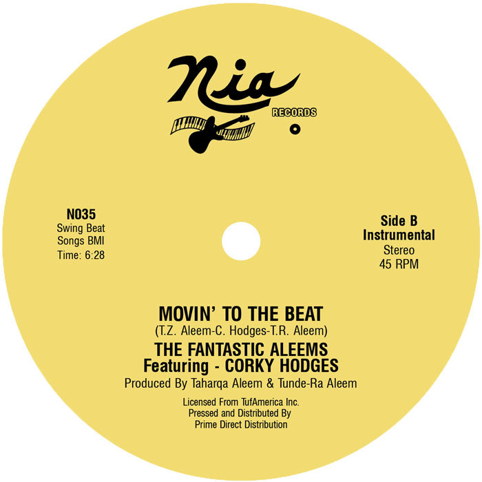 The Fantastic Aleems Feat Corky Hodges - Movin' To The Beat (RSD 2026)