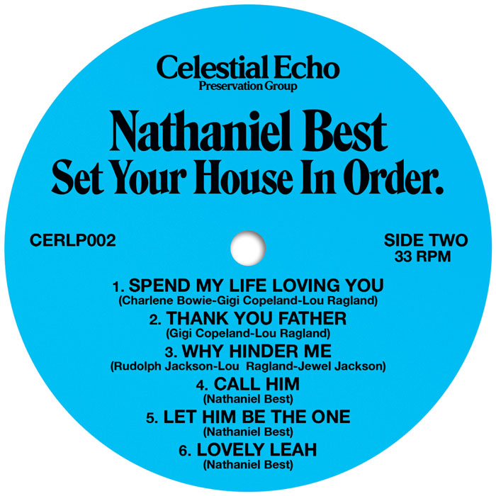 Nathaniel Best - Set Your House In Order