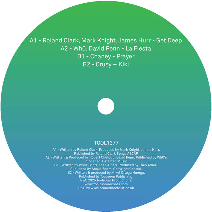 Roland Clark / Mark Knight / David Penn / James Hurr / Wh0 / CHANEY / Crusy - Toolroom Sampler Vol. 20