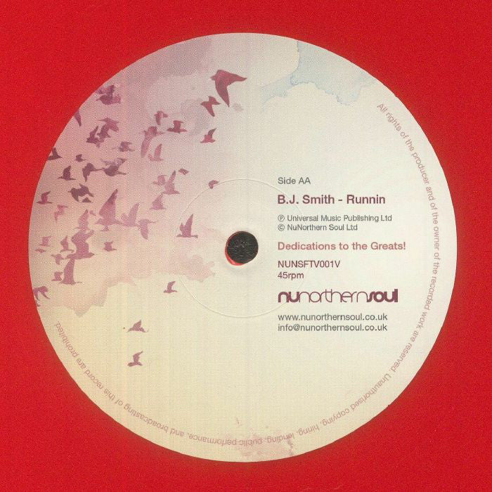 BJ Smith - Umi Says / Runnin [Red Vinyl]