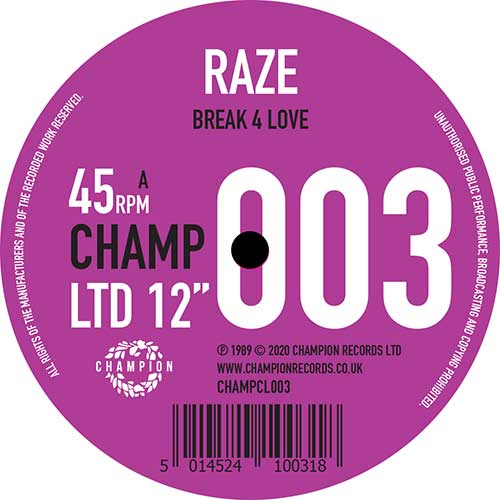 Raze - Break 4 Luv