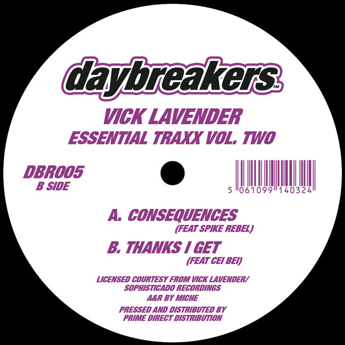 Vick Lavender - Essential Traxx vol. 2