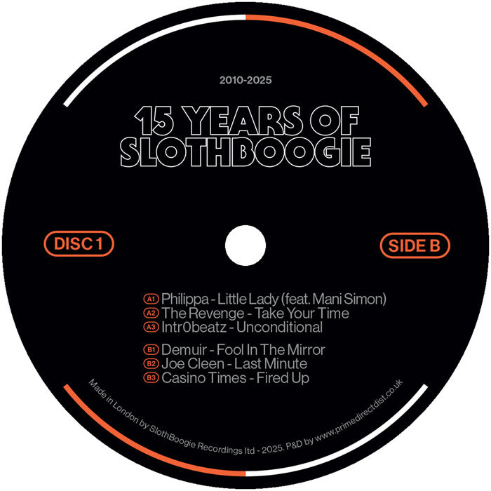 The Revenge / Intr0beatz / Joe Cleen / Casino Times - 15 Years Of SlothBoogie [2LP]