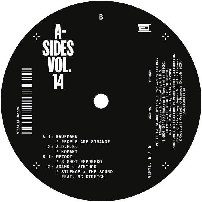 Kaufmann / A.D.H.S. / METODI - A-Sides Vol. 14 V5