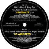 Micky More & Andy Tee - Celebrate / So Wide Open [Black & Yellow Splatter Effect]