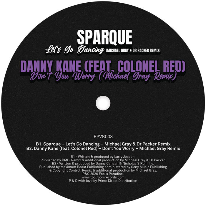 DJ Fudge / Soul Avengerz / Sparque / Danny Kane - Fool’s Paradise Sampler Vol. 8