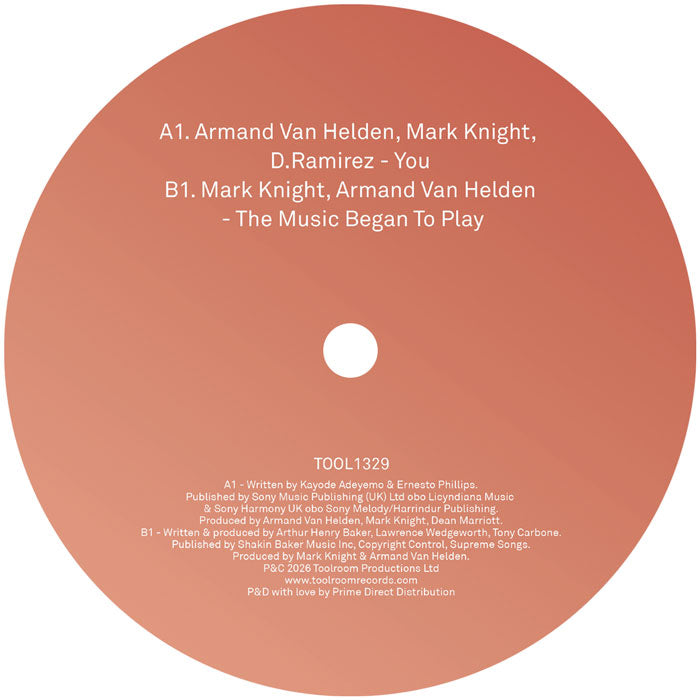 Armand Van Helden / Mark Knight / D.Ramirez - You / The Music Began To Play