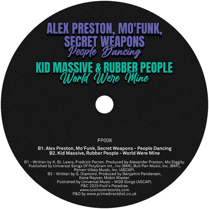 Mark Knight / Mark Dedross / Sam Karlson / Alex Preston / Mo'Funk / Secret Weapons (AU) / Kid Massive / Rubber People - Fool’s Paradise Sampler Vol. 6