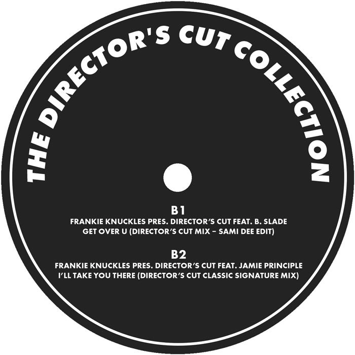 Frankie Knuckles & Eric Kupper - The Director’s Cut Collection [Transparent Black 2LP]
