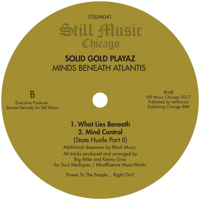 Solid Gold Playaz - Minds Beneath Atlantis E.P