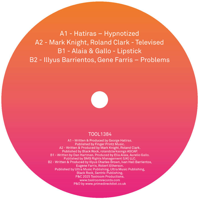 Hatiras / Mark Knight / Roland Clark / Alaia & Gallo / Illyus & Barrientos / Gene Farris - Toolroom Sampler Vol. 21