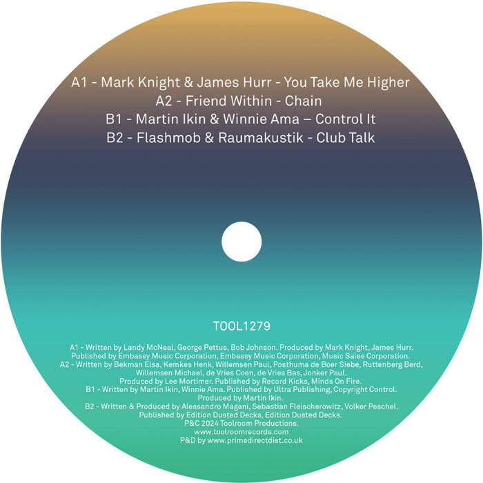 Mark Knight, James Hurr, Friend Within, Martin Ikin, Winnie Ama, Flashmob, Raumakustik - Toolroom Sampler Vol. 16