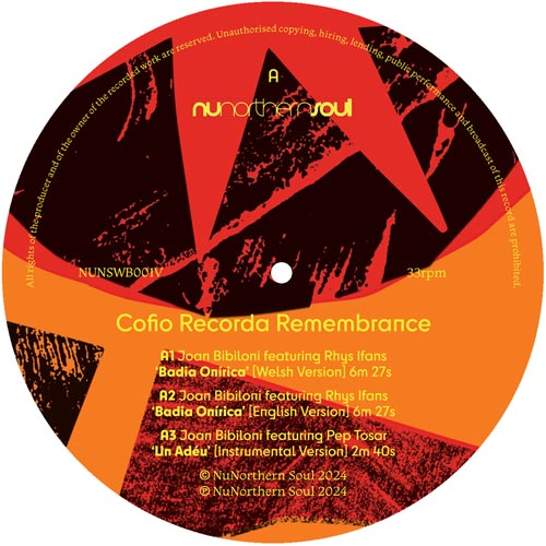 Joan Bibiloni Featuring Rhys Ifans / Pep Tosar - Cofio Recorda Remembrance